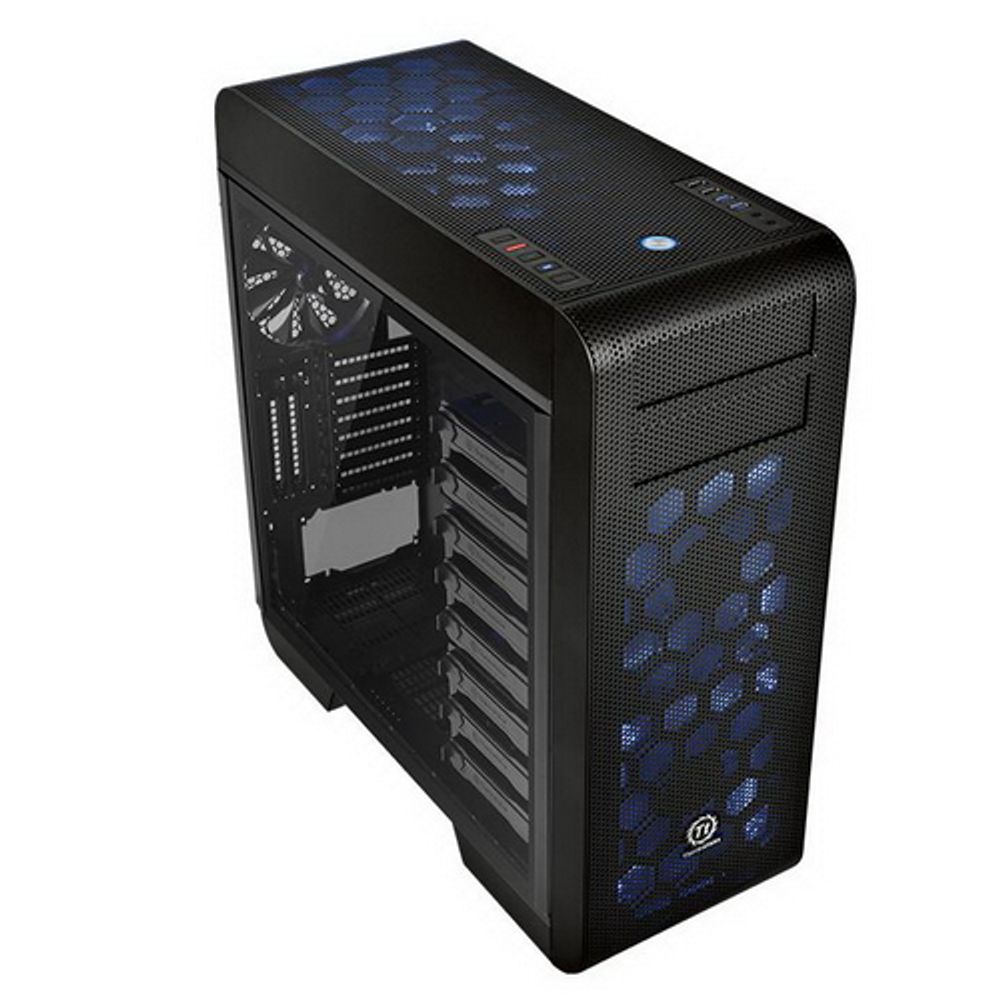 Корпус Thermaltake Core V71 TG (407788) Bad Pack CA-1B6-00F1WN-04 /Black/Win/SECC/Tempered Glass (CA-1B6-00F1WN-04||bp)
