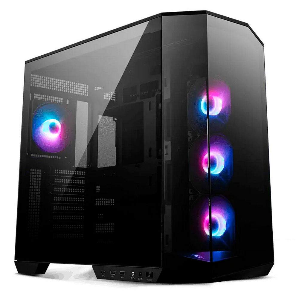 Корпус MSI MAG Pano 100R PZ , Mid Tower, ATX, 2xUSB 3.2 Gen 1, 1xUSB 3.2 Gen2 Type-C, 3x120mm ARGB Reverse Blade Fan, 1x120mm ARGB Fan, ARGB+PWM Control Board,Tempered Glass Window, (306-7G26R21-HH9)