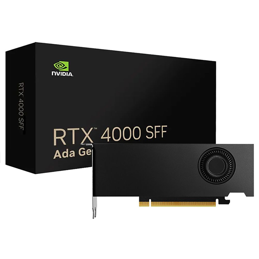 Видеокарта VGA NVIDIA RTX 4000 SFF Ada, 20 GB GDDR6 ECC, mDP 1.4a, PCI Express 4.0 x16 (900-5G192-2270-000)