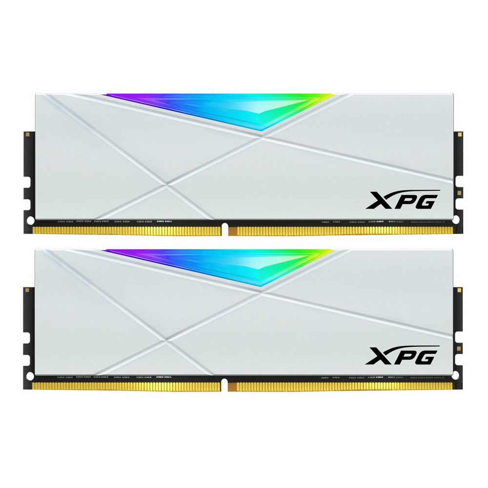 Модуль памяти ADATA 32GB DDR4 3600 DIMM XPG SPECTRIX D50 RGB CL18-22-22, 1.35V, kit 16gb*2 (AX4U360016G18I-DW50)