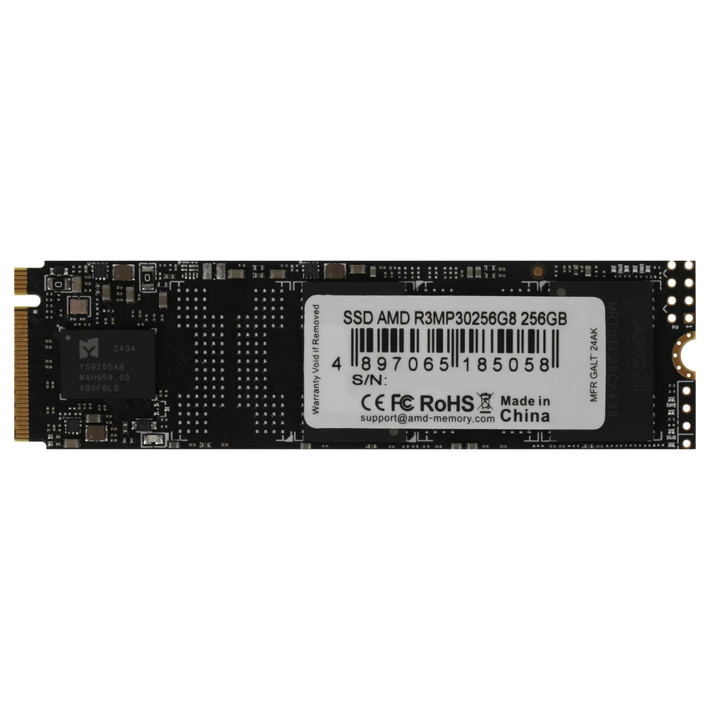 Твердотельный накопитель SSD AMD Radeon R3 Series M2.2280 256GB (R3MP30256G8)