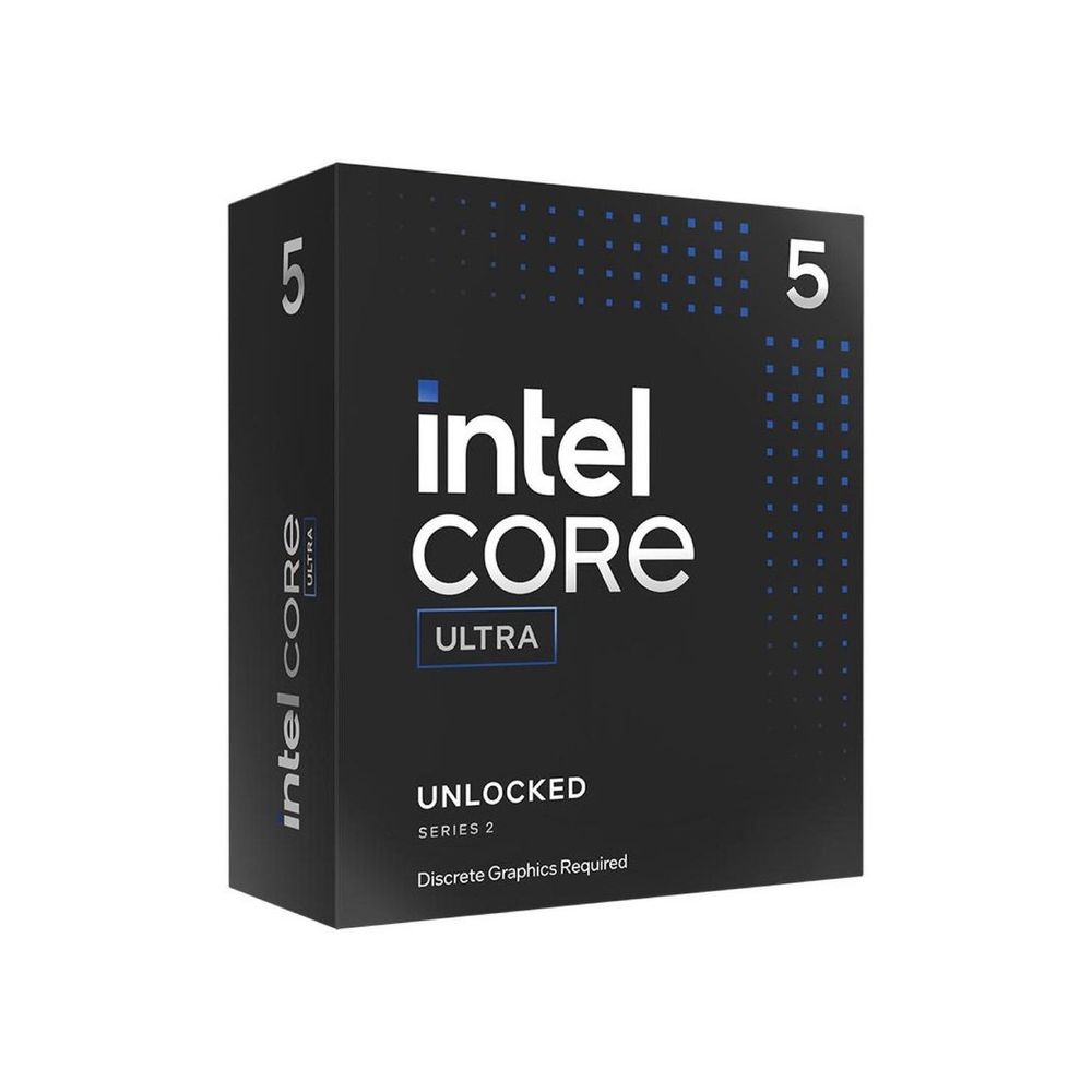 Центральный Процессор Intel Core Ultra 5 245KF BOX (Arrow Lake, C14(8EC/6PC)/T14, 3,6/5,2GHz, Without Graphics, L2 26Mb, Cache 24Mb, TDP 125/159W, S1851) (BX80768245KF)