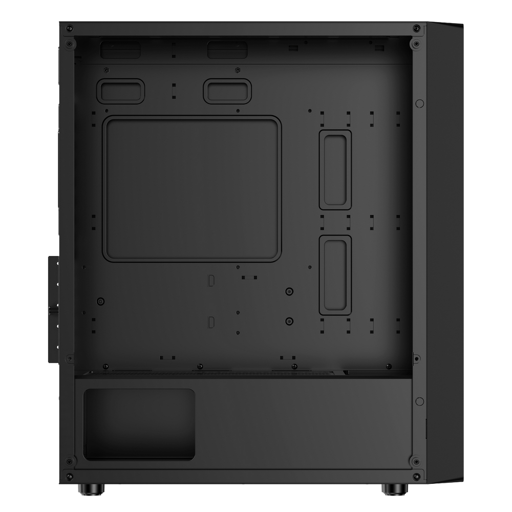 Корпус для ПК Case Ocypus Gamma C50 BK mATX / win / black / no PSU / Tempered Glass (Gamma-C50-BKG000XX-GL)