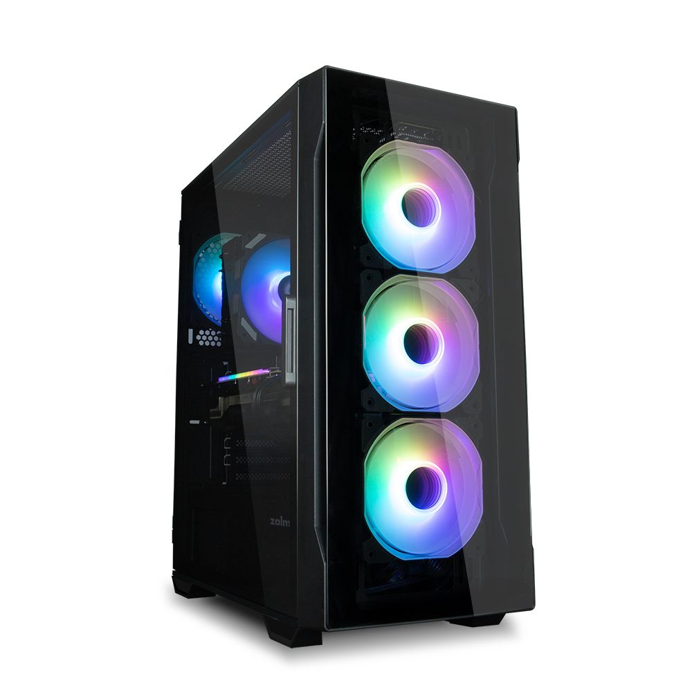 Корпус для ПК Zalman Bad Pack i3 NEO TG Black  bp (i3 NEO TG Black||bp)
