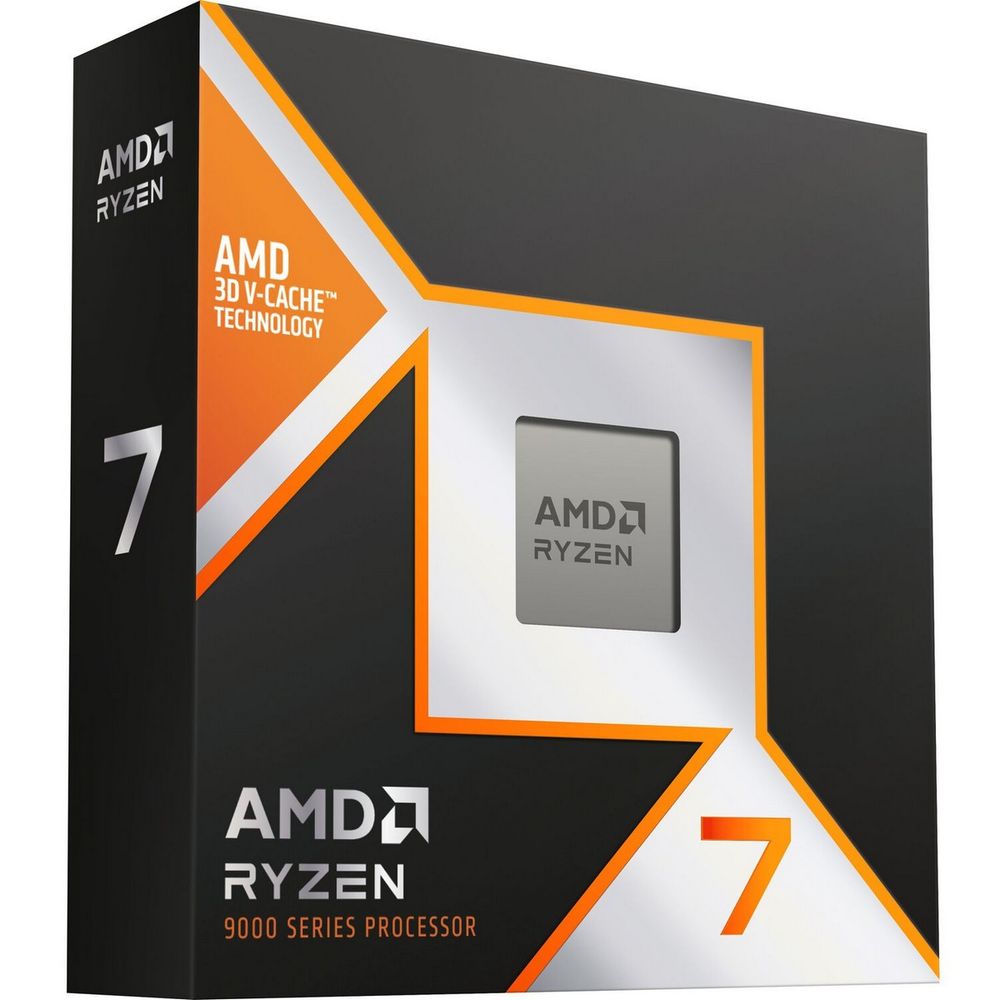 Центральный Процессор AMD RYZEN 7 9800X3D BOX (Granite Ridge, 4nm, C8/T16, Base 4,7GHz, Turbo 5,2GHz, GPU Radeon Graphics, w/o fan, L3 96Mb, TDP 120W, SAM5) (100-100001084WOF)