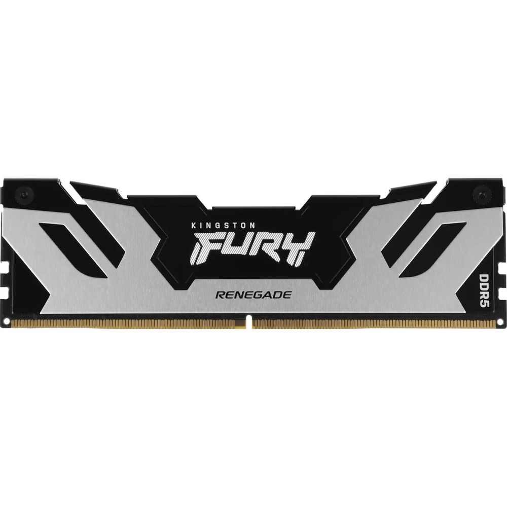 Модуль памяти Kingston OEM 24GB DDR5 7200 FURY Renegade Silver/Black XMP Non-ECC Unbuffered DIMM (Single Module) 1RX8 38-44-44 1.45V 288-pin 24Gbit (KF572C38RS-24||oem)