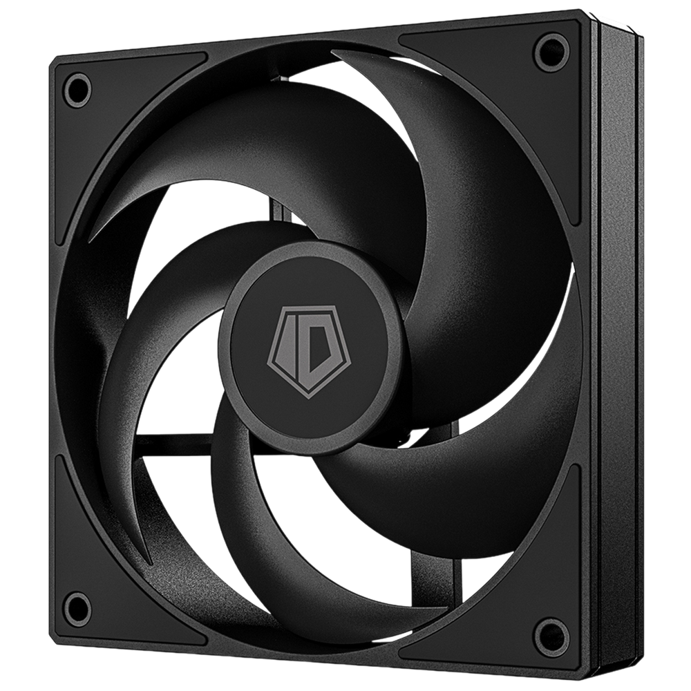 Вентилятор в корпус Fan ID-Cooling AS-120-K BLACK / PWM / Silent