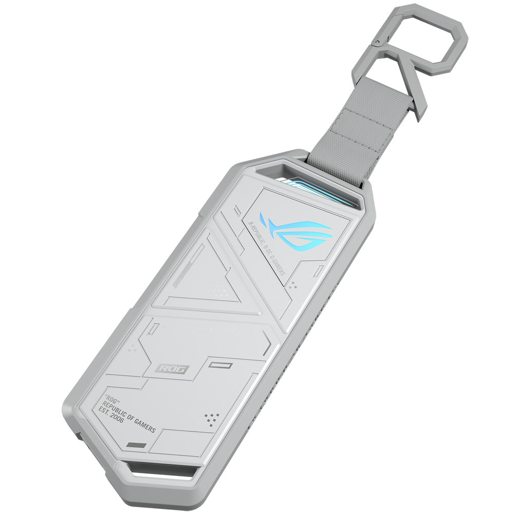 Корпус для HDD/SSD ASUS ROG STRIX ARION /WHT/G/AS ESD-S1C/WHT/G/AS (90DD02H1-B09000)