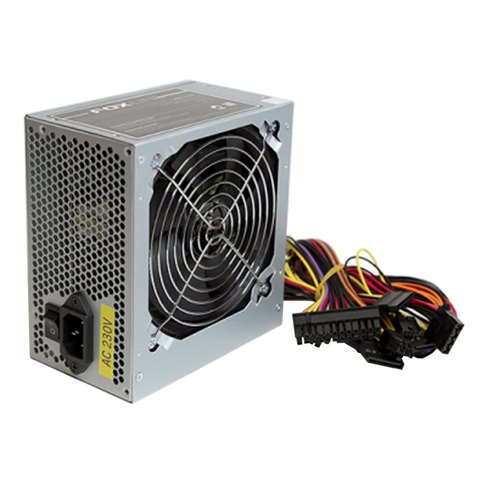 Блок питания ПК FoxLine Bad Pack FL650S-80 550W 80+ ATX PSU, APFC, 120FAN, 24 pin, 4 + 4 Pin (12V), 5*SATA, 2*4 pin molex, 1*FDD, 2*PCI-e(6 + 2 pin) bp (FL650S-80||bp)