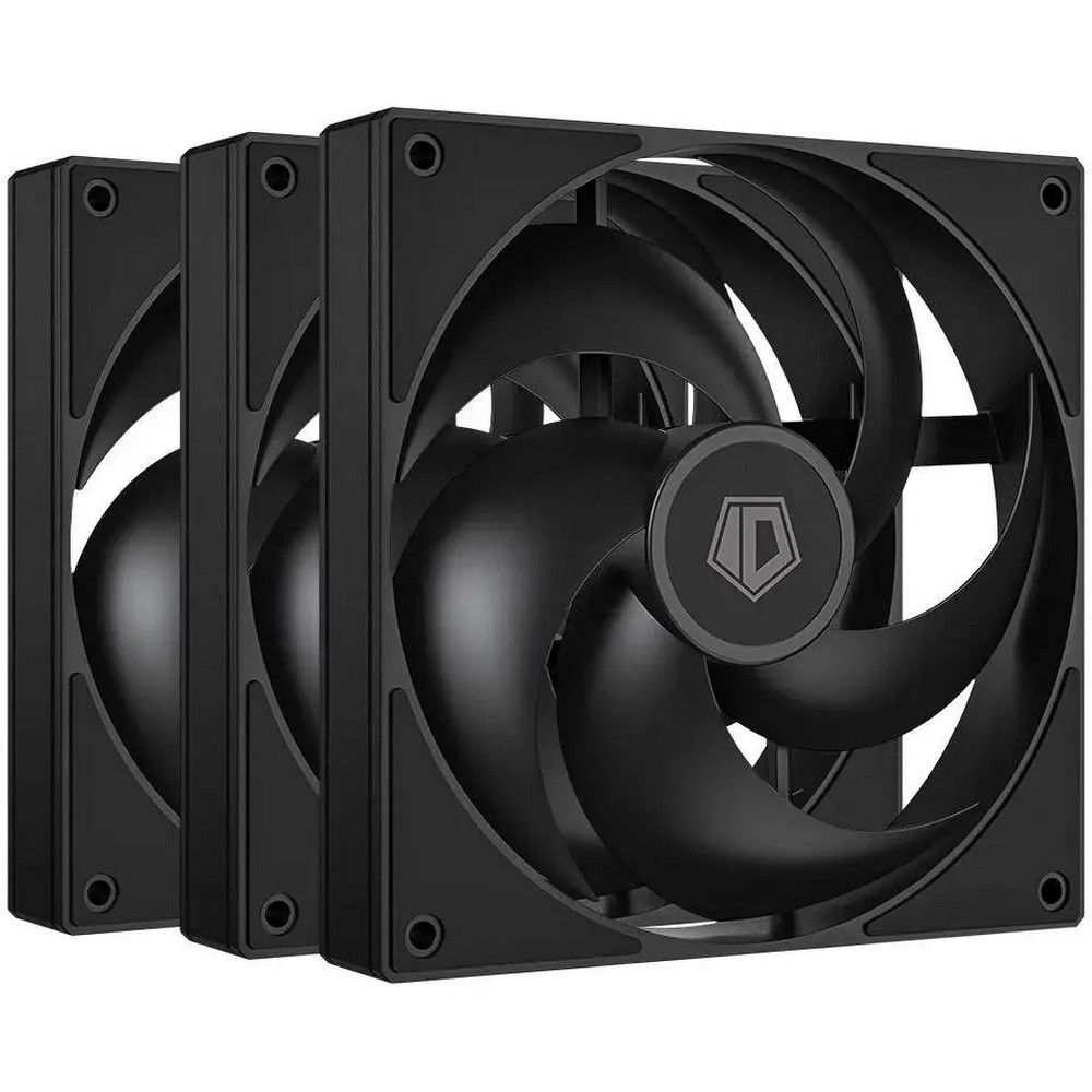 Вентилятор Fan ID-Cooling AS-120-K TRIO BLACK / PWM / Silent/ 3pack (AS-120-K_TRIO)