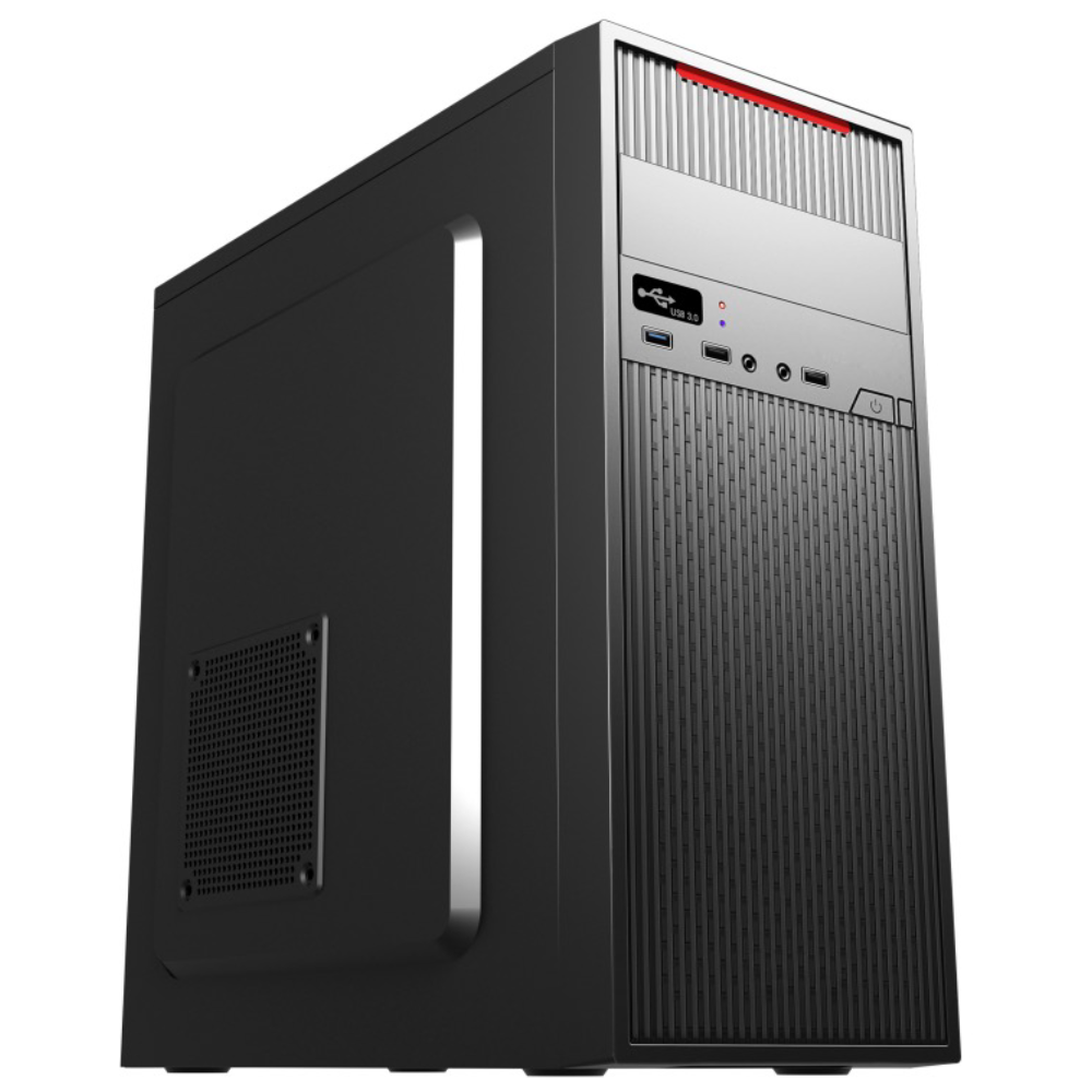 Корпус для ПК ACD Citadel 102N ATX, Black, 80mm rear FAN, w/o PSU (AO-TC200-000)