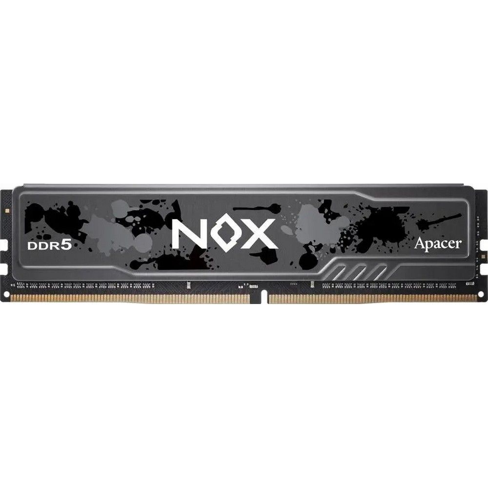 Модуль памяти Apacer DDR5 DIMM 5200-40 2048x8 32GB 1.25V OC NOX DDR5 w/HS RP (AH5U32G52C522MBAA-1)