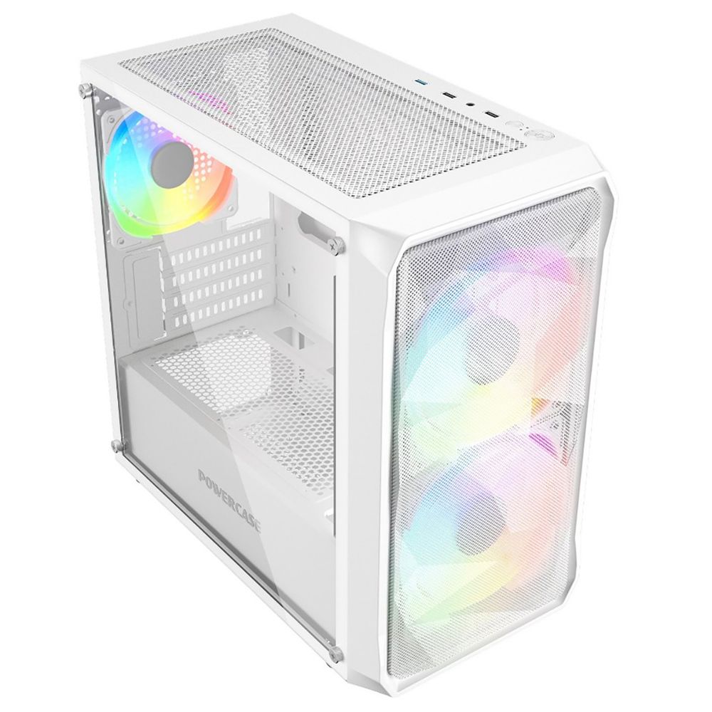 Корпус для ПК Powercase Bad Pack  Mistral Micro A3W ARGB  bp (CMMAW-A3||bp)
