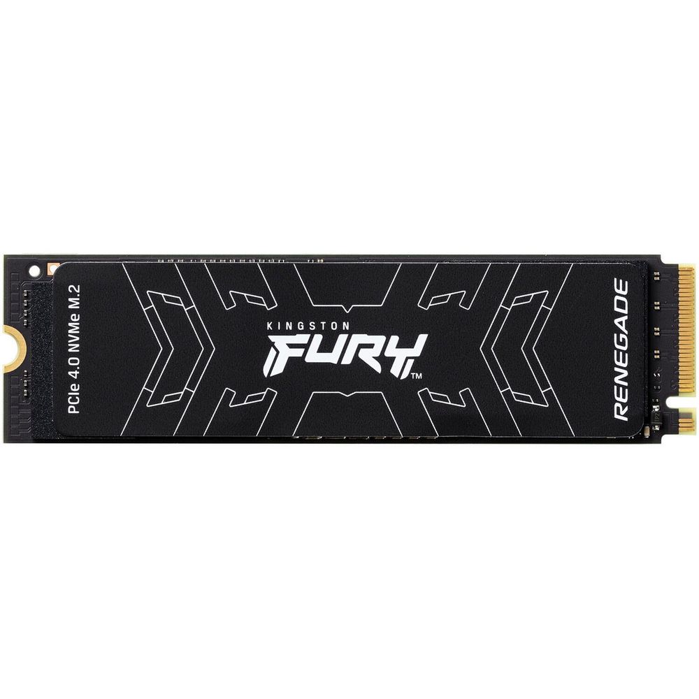 Твердотельный накопитель SSD Kingston M.2 2280 2TB FURY Renegade Client SSD SFYRD/2000G PCIe 4.0 NVMe, 7300/7000, MTBF 1.8M, 3D TLC, 2000TBW, 0.55DWPD, with Heat Spreader (5 лет), OE (SFYRD/2000GBKCN)