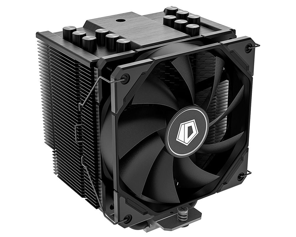 Вентилятор для процессора ID-Cooling Bad Pack SE-226-XT BLACK LGA1700/1200/115X/AM4 (8шт/кор, TDP 250W, PWM, 6 тепл.трубкок + медная база 120mm, черный) RET (SE-226-XT BLACK||bp)