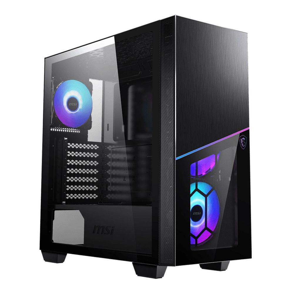 Корпус для ПК MSI  MPG SEKIRA 100R Mid-Tower, Bad Pac  E-ATX, 2xUSB 3.0, 1xUSB-C, 4x120mm ARGB Fan,Tempered Glass Window (727505) bp (306-7G06R21-W57||bp)