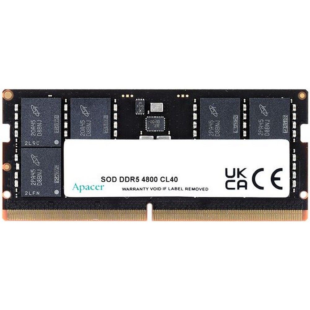 Модуль памяти Apacer AS08GHB48CTDBGH 8GB DDR5 SODIMM 4800 BULK
