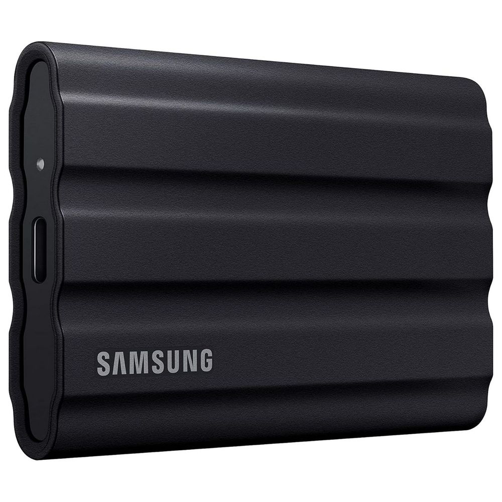 Твердотельный накопитель SSD Samsung 1.8" T7 Shield 4TB Black USB 3.2 Gen2 Type-C, 1050/1000,256bit (MU-PE4T0S/EU)