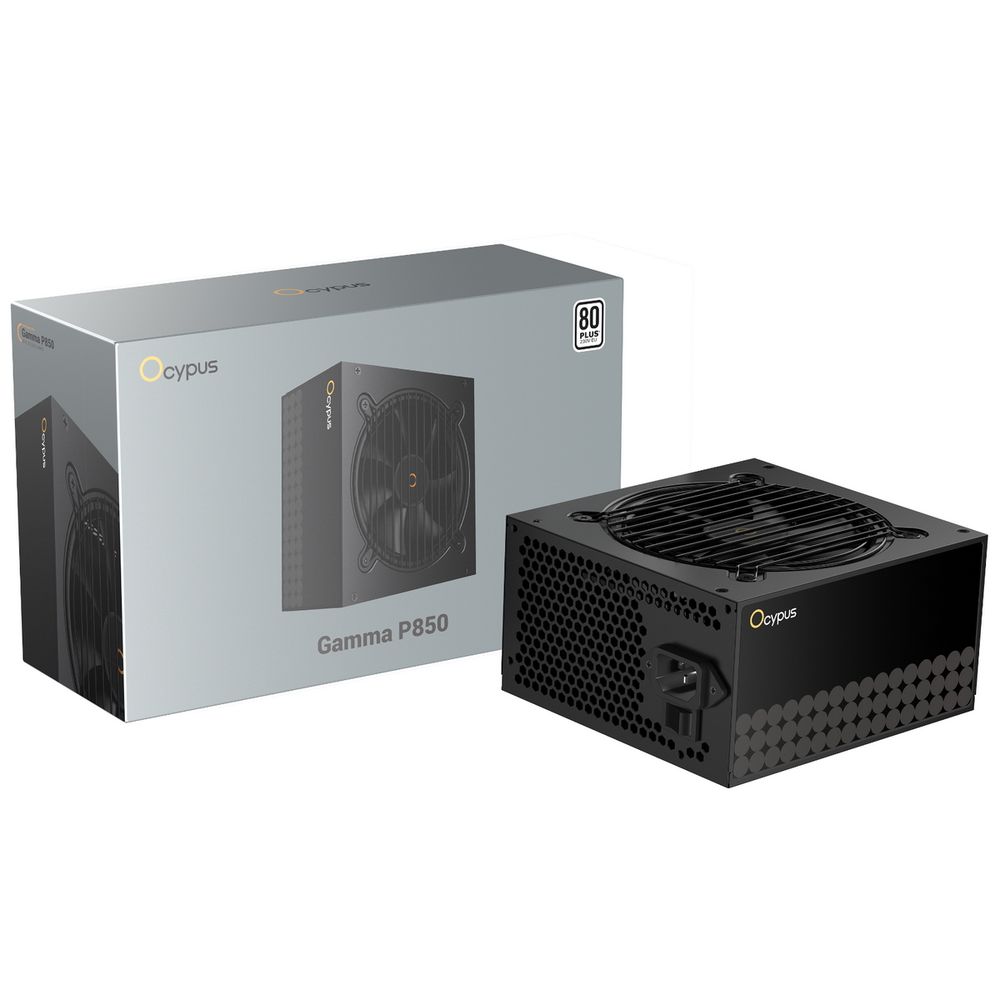 Блок питания PSU Ocypus Gamma P850 [P850-WD] 850W  / APFC / TW capacitors / 80+ (Gamma-P850-W1HDBK024X-EU)