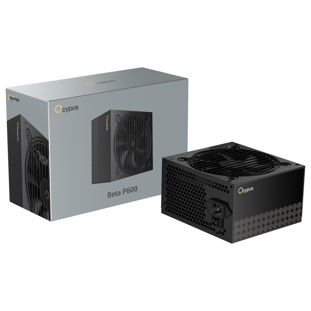 Блок питания PSU Ocypus Beta P600 [P600-ND] 600W  / APFC / TW capacitors (Beta-P600-N1HDBK024X-EU)
