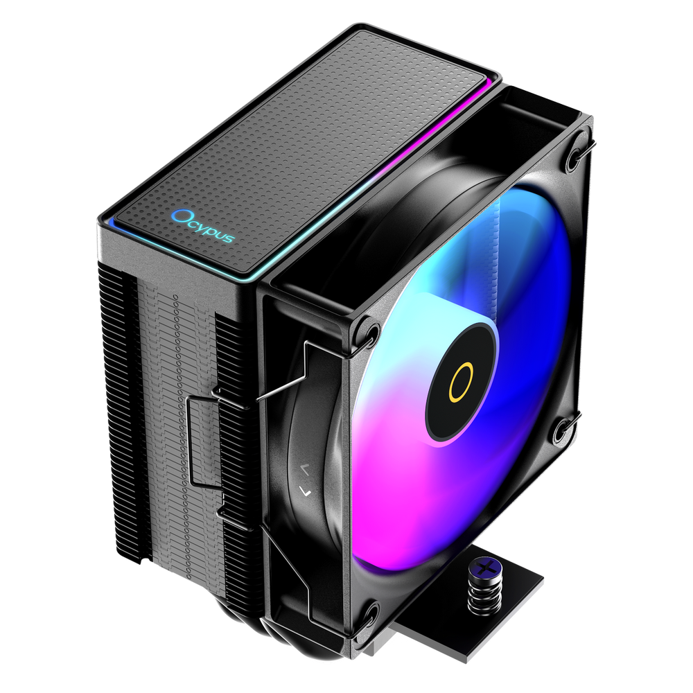 Вентилятор Cooler Ocypus Gamma A40 BK ARGB  Black 200W/ All Intel/ AMD AM*/ Screws (Gamma-A40-BK1AAWN00X-GL)