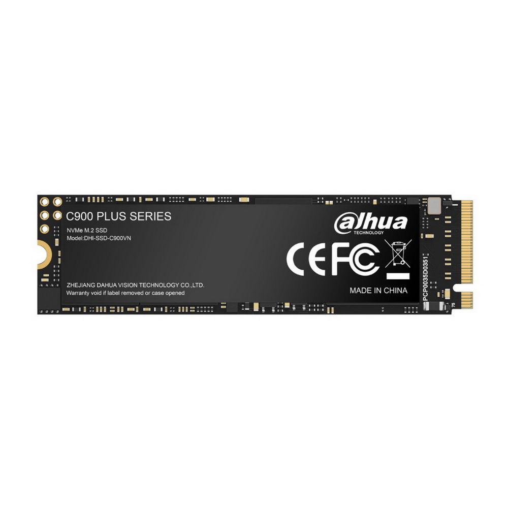 Твердотельный накопитель SSD Dahua 512GB M.2 2280 DHI-SSD-C900VN512G-B 3D NAND FLASH, PCIe Gen 3.0 × 4,TBW 256TB, 3300MB/s/2700MB/s