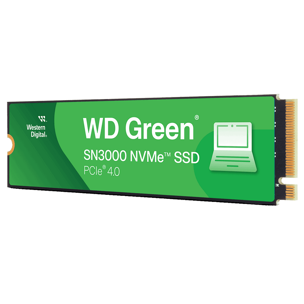 Твердотельный накопитель SSD Western Digital M.2 2280 1TB Green WDS100T4G0E PCIe Gen4 x4, NVMe
