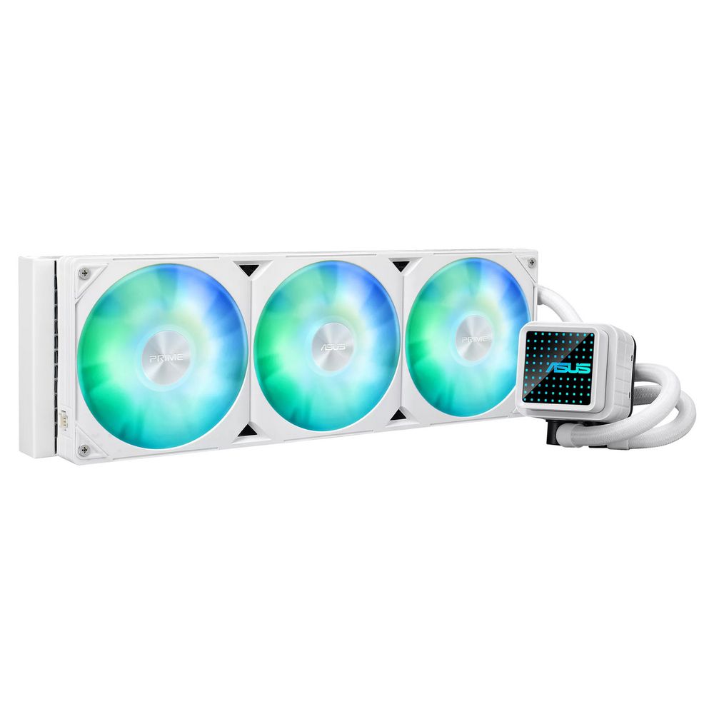 Жидкостная система охлаждения ASUS PRIME LC 360 ARGB WHT /AIO COOLER,3IN1 FAN,REPL LEN (90RC0102-B0EAY0)