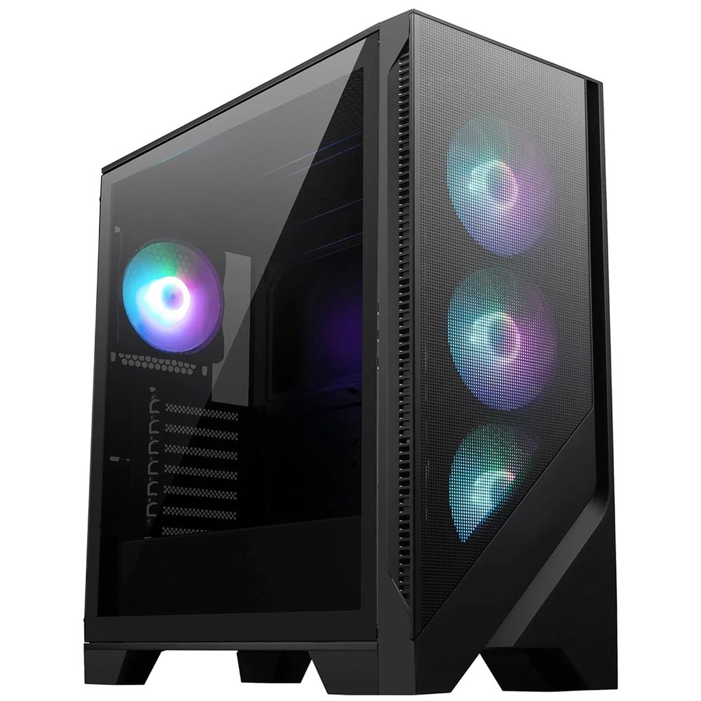 Корпус для ПК MSI MAG FORGE 320R AIRFLOW, Global, 2xUSB 3.2 Gen 1, 4x120mm ARGB Fan, ESDARGB Control Board, Tempered (306-7G23R27-HH9)