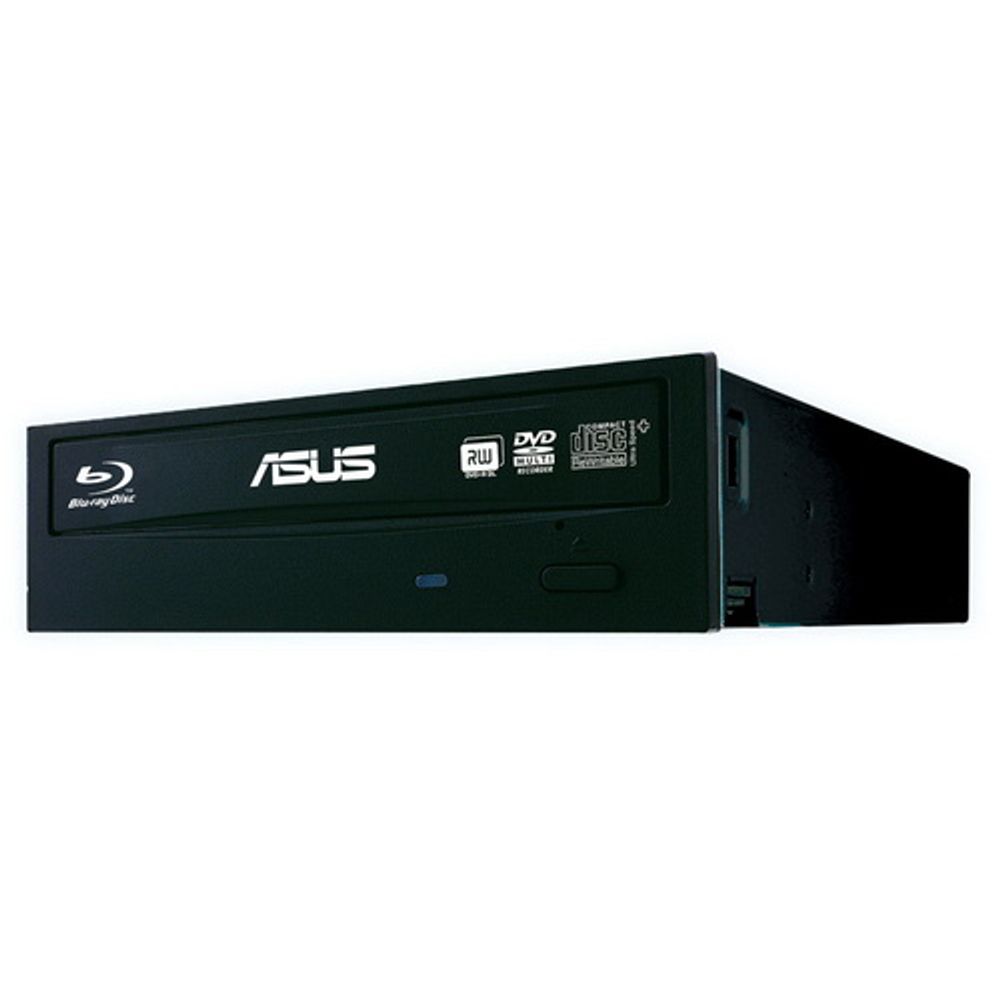 Blu Ray привод ASUS Blue Ray/DVD±R/RW BW-16D1HT/BLK/B/AS, SATA BLACK, BD-R 16x, BD-R DL 12x, DVD±R 16x, DVD+RW 8x, DVD-RW 6x, DVD±R DL 8x, DVD-RAM 5x, CD/R/RW 48/48/24, OEM {10} (418917)