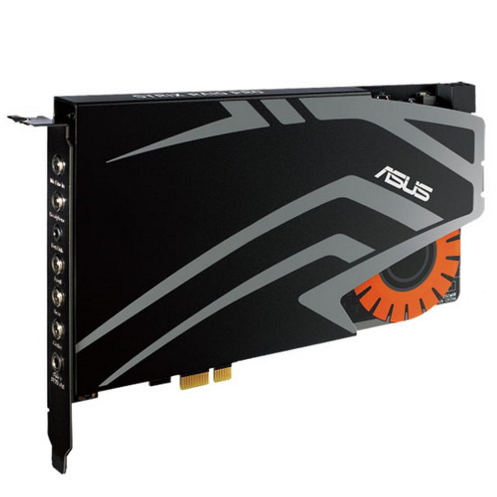 Звуковая плата ASUS STRIX SOAR WOWGAMEBUNDLE 7.1 PCIe gaming sound card RTL {6} (005974) (90YB00J0-M1UA00)