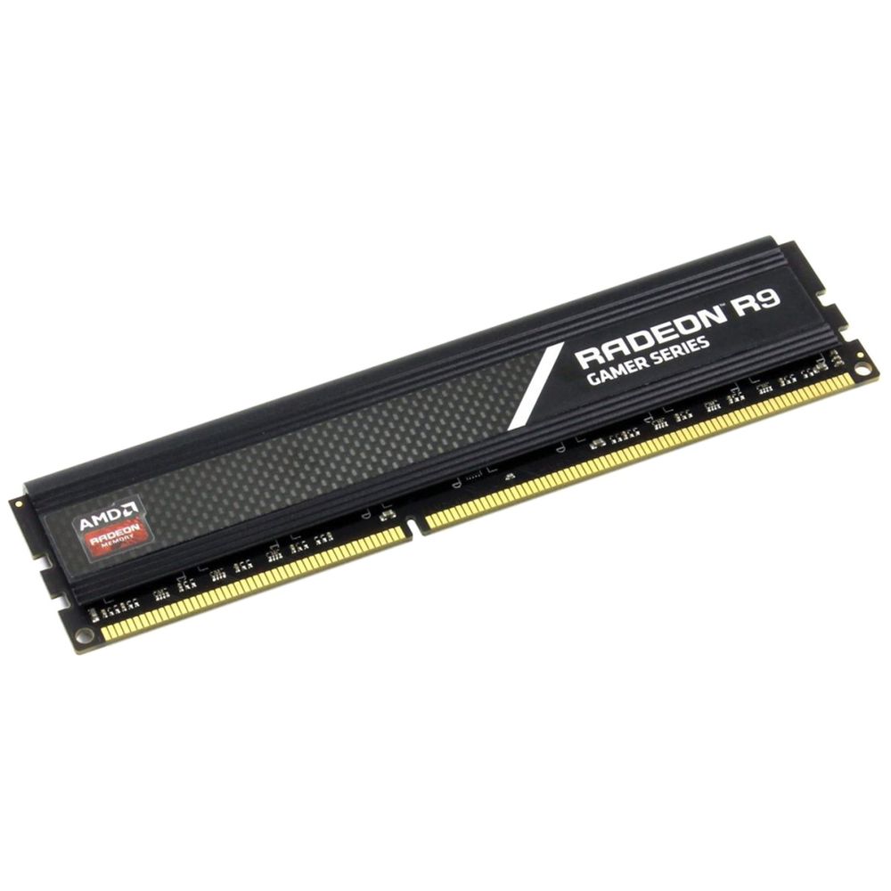 Модуль памяти AMD Radeon™ Gamer Series R944G3206U1S 4GB DDR4 3200 DIMM  Heat Shield, Black, Retail (181050)