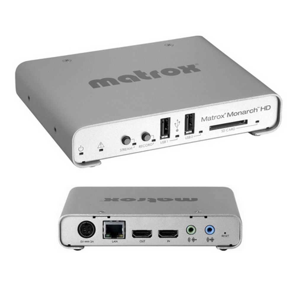 Устройство видеозахвата внешнее Matrox Monarch HD Video Streaming (MHD/I)