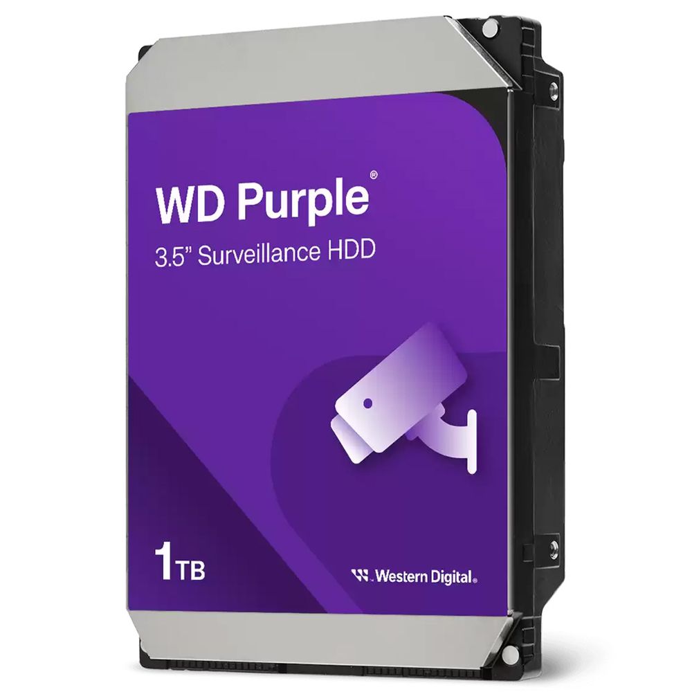 Жесткий диск Western Digital Purple DV WD10PURZ, 1TB, SATA3, Cache 64MB, OEM {20}