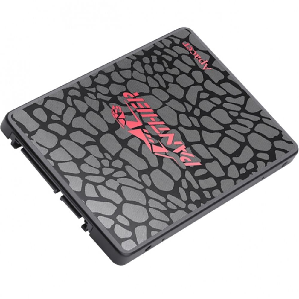 Твердотельный накопитель SSD Apacer AS350 Panther AP120GAS350-1 120GB 2.5" Client SATA 6Gb/s, 560/540, IOPS 65/82K, MTBF 1.5M, 3D TLC, 32MB, 70TBW, 0.532DWPD, Retail (914965)