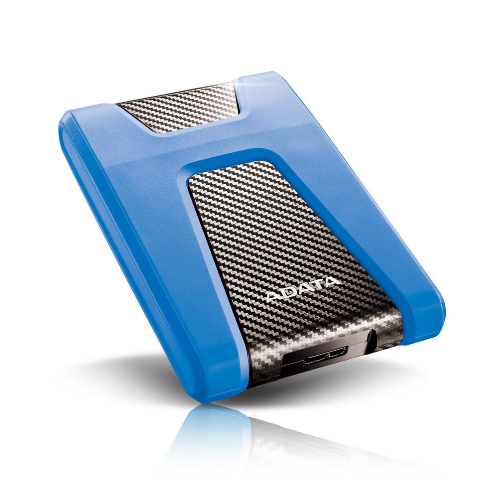 Жесткий диск внешний ADATA HD650 AHD650-1TU31-CBL 1TB 2.5" USB 3.1, LED indicator, Blue, Retail {20}, (460691)