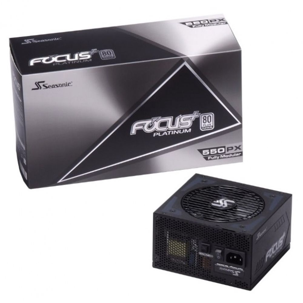 Блок питания SeaSonic FOCUS PX-550 SSR-550PX 550W, 80 Plus Platinum, полностью модульный (874669)