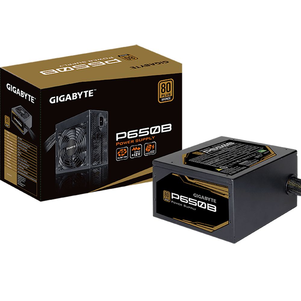 Блок питания Gigabyte P650B GP-P650B 650W, 80Pluse, Bronze, RTL {5} (550295)