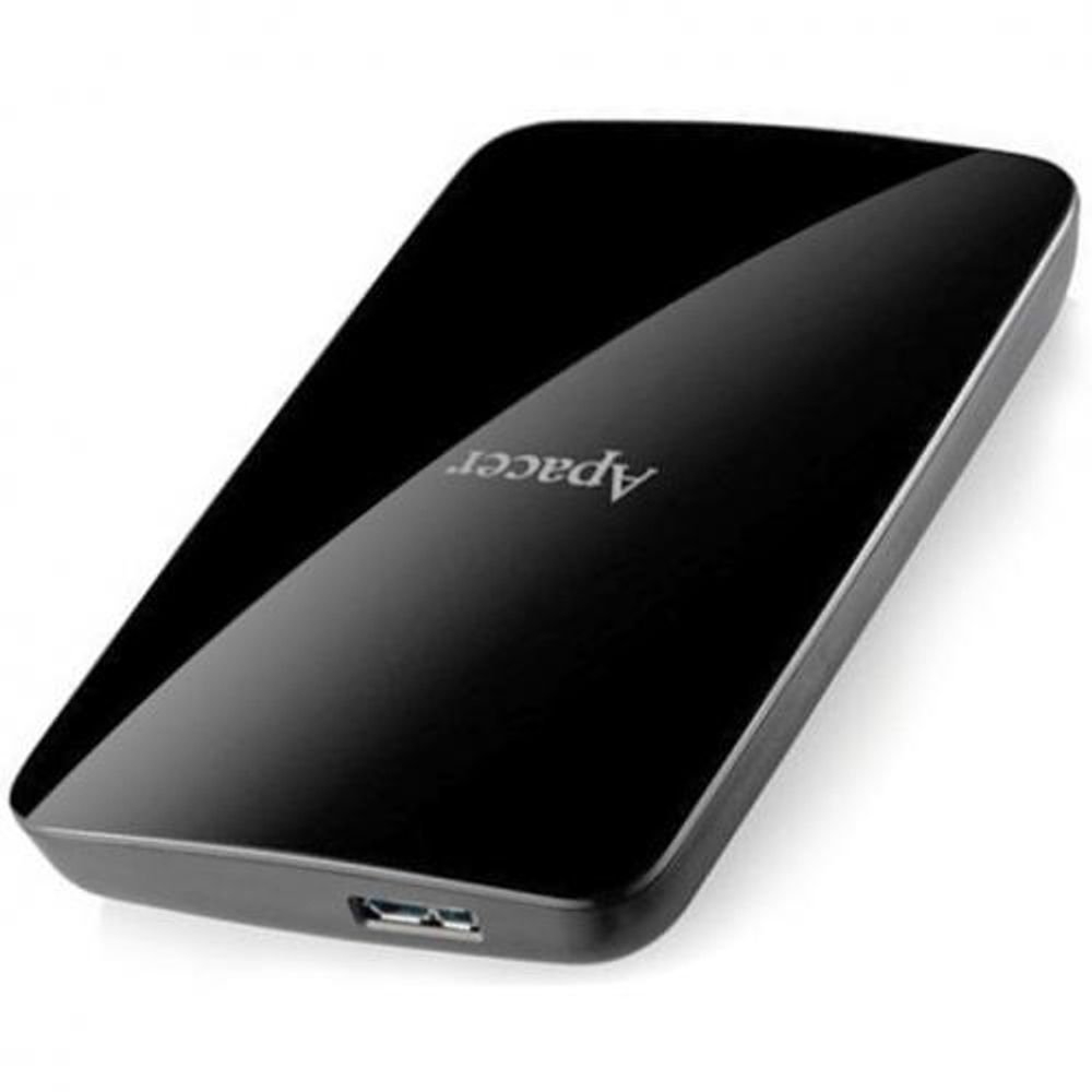 Жесткий диск внешний Apacer AC233 AP500GAC233B-S 500GB 2.5" USB 3.1, Power-Saving Mode, Win/Mac/Linux, LED indicator, Black, Retail