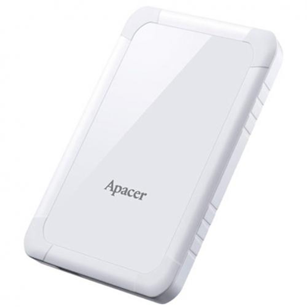 Жесткий диск внешний Apacer AC532 AP1TBAC532W-1 1TB 2.5" USB 3.1, Shockproof, Win/Mac/Linux, White, Retail {20} (915498)