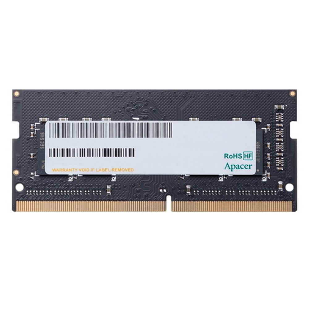 Модуль памяти Apacer AS08GGB26CQYBGH ES.08G2V.GNH 8GB DDR4 2666 SO DIMM  Non-ECC, CL19, 1.2V, 1R, 1024x8, RTL (904300)