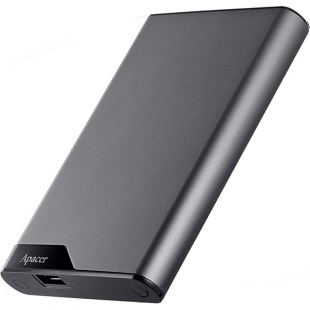 Жесткий диск внешний Apacer AC632A AP1TBAC632A-1 1TB 2.5" USB 3.1 Gen 1, Military-Grade Shockproof Protection, Aluminum Alloy, Win/Mac/Linux, Grey, RTL (915412)