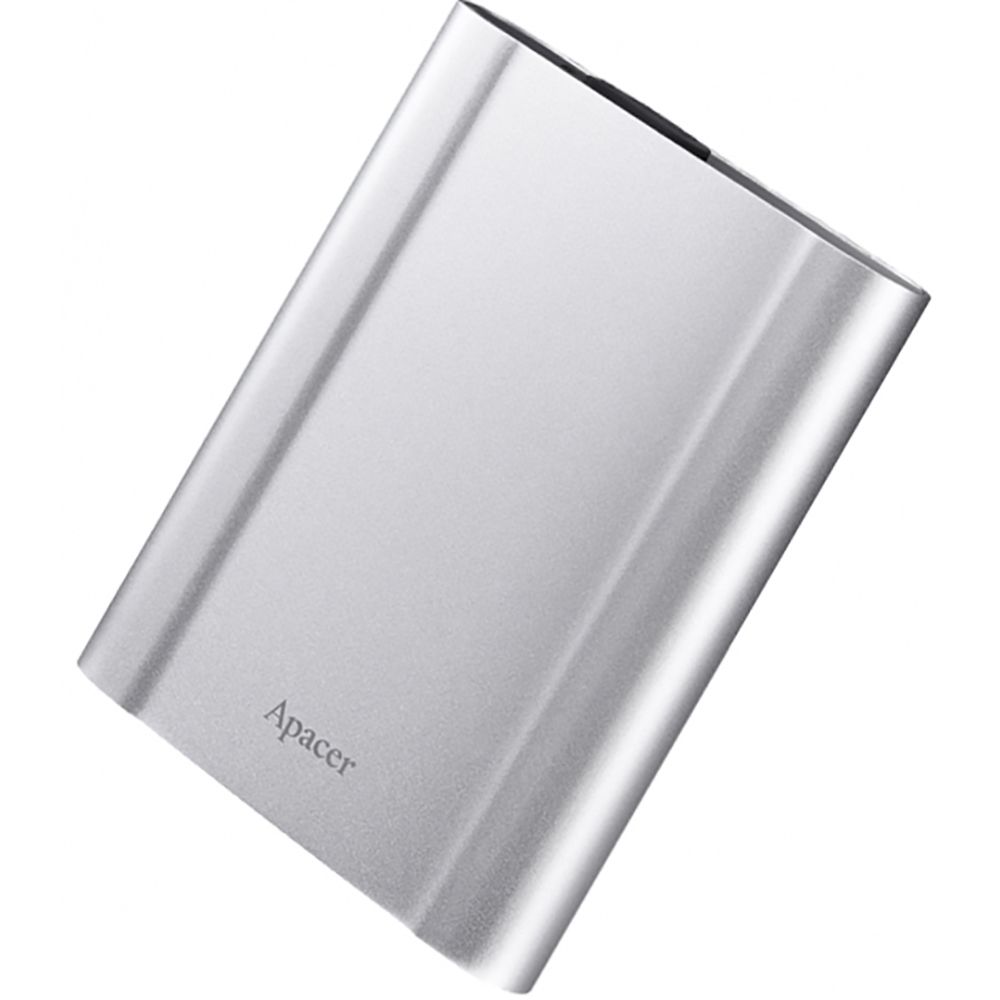 Жесткий диск внешний Apacer AC730 AP2TBAC730S-1 2TB 2.5" USB 3.1 Gen 1, Military-Grade Shockproof Protection IP68, Aluminum, Win/Mac/Linux, Silver, RTL