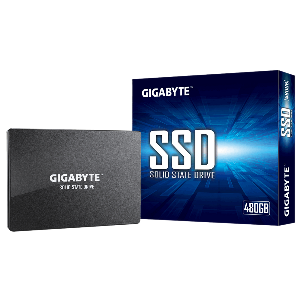 Твердотельный накопитель SSD Gigabyte GP-GSTFS31480GNTD 480GB 2.5" Client SATA 6Gb/s, 550/480, IOPS 75/70K, MTBF 2M, TLC, DRAM less, 200TBW, RTL {40} (804787)