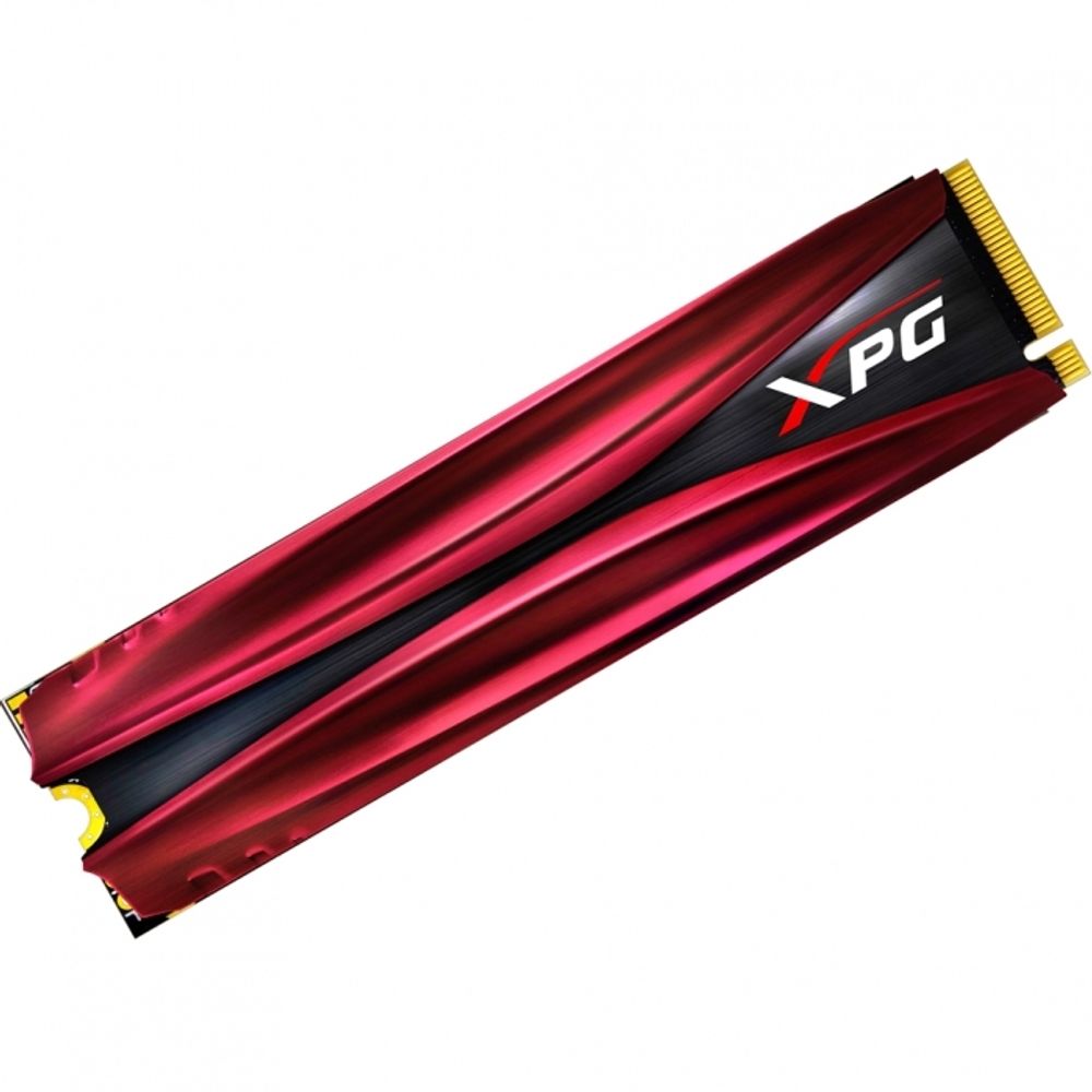 Твердотельный накопитель SSD ADATA XPG GAMMIX S11 1TB M.2 2280 Pro AGAMMIXS11P-1TT-C Client PCIe Gen3x4 with NVMe, 3350/2800, IOPS 390/380K, MTBF 2M, 3D NAND TLC, 640TBW, NVMe 1.3, Heat Sink, RTL (770