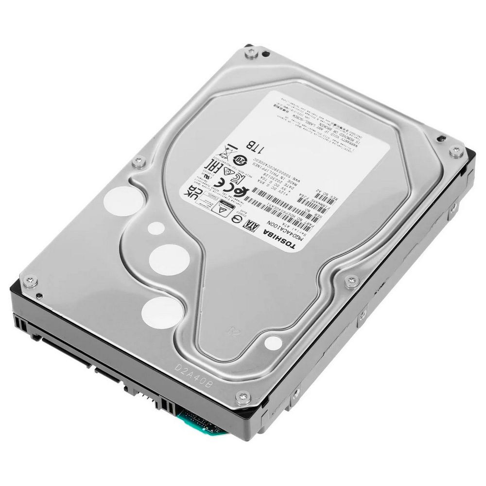 Жесткий диск Toshiba Enterprise MG04ACA100N 1TB 3.5" SATA 6Gb/s, 7200rpm, 128MB, Bulk