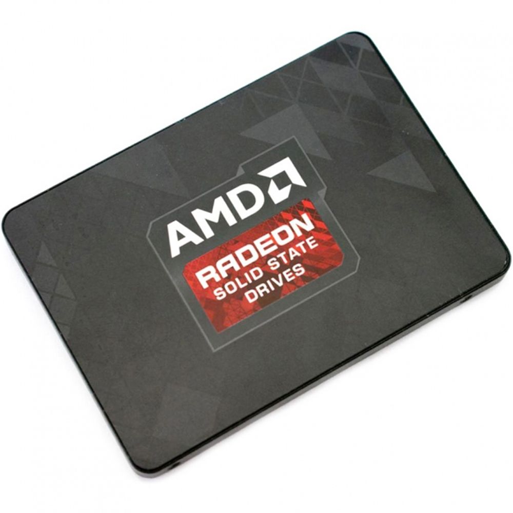 Твердотельный накопитель SSD AMD Radeon R5 R5SL960G 960GB 2.5" Client SATA 6Gb/s, 563/513, IOPS 84/62K, MTBF 2M, 3D TLC, 480TBW, RTL (182644)