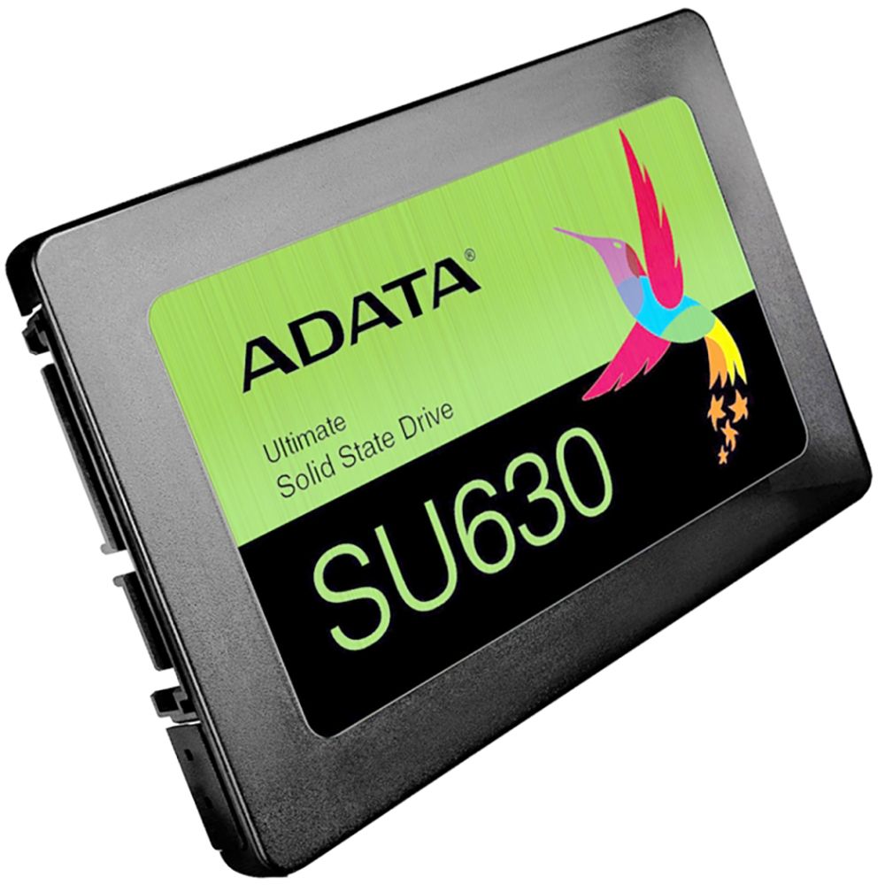 Твердотельный накопитель SSD ADATA SU630SS ASU630SS-240GQ-R 240GB 2.5" Client  SATA 6Gb/s, 520/450, IOPS 30/65K, MTBF 1.5M  3D QLC, 50TBW, RTL (469175)
