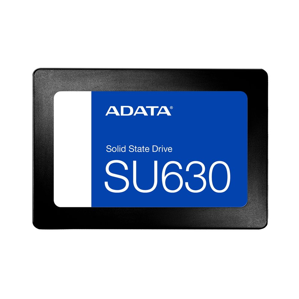 Твердотельный накопитель SSD ADATA SU630SS ASU630SS-480GQ-R 480GB 2.5" Client SATA 6Gb/s, 520/450, IOPS 40/65K, MTBF 1.5M 3D QLC, 100TBW, RTL (469182)