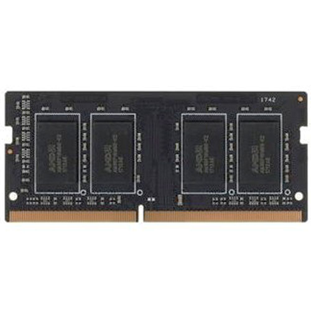 Модуль памяти  AMD Radeon R7 Performance Series Black R748G2606S2S-U 8GB DDR4 2666 SO DIMM Non-ECC, CL16, 1.2V,  RTL (182354)